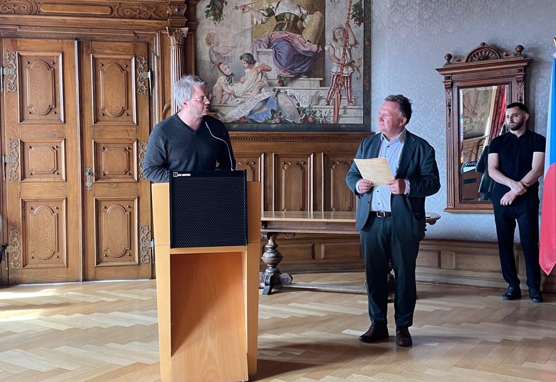 Auszeichnung mit der Kaufbeuren-aktiv Medaille in Silber